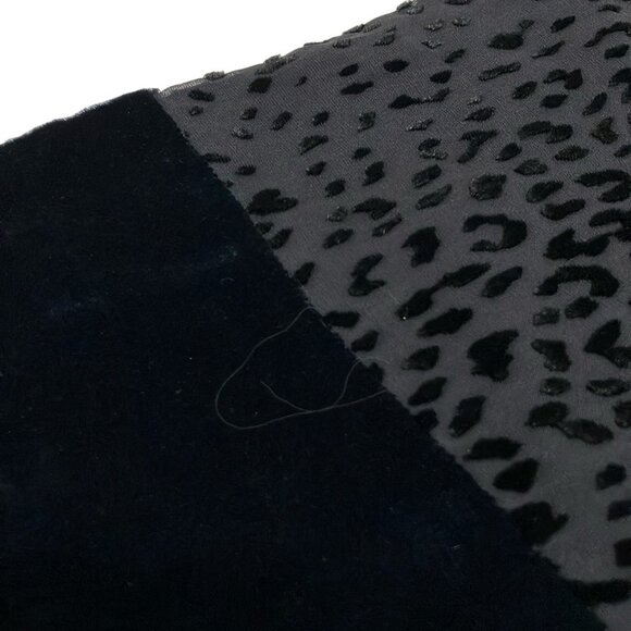 Auth GUCCI - Dark Navy Silk Rayon Scarf - Picture 6 of 6